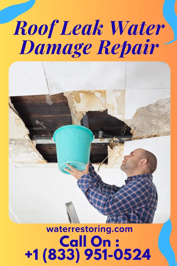 Roof Leak Water Damage Repair in Harmon, ND